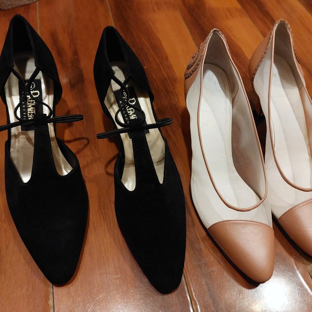 Chanel and Allons Vintage Heels